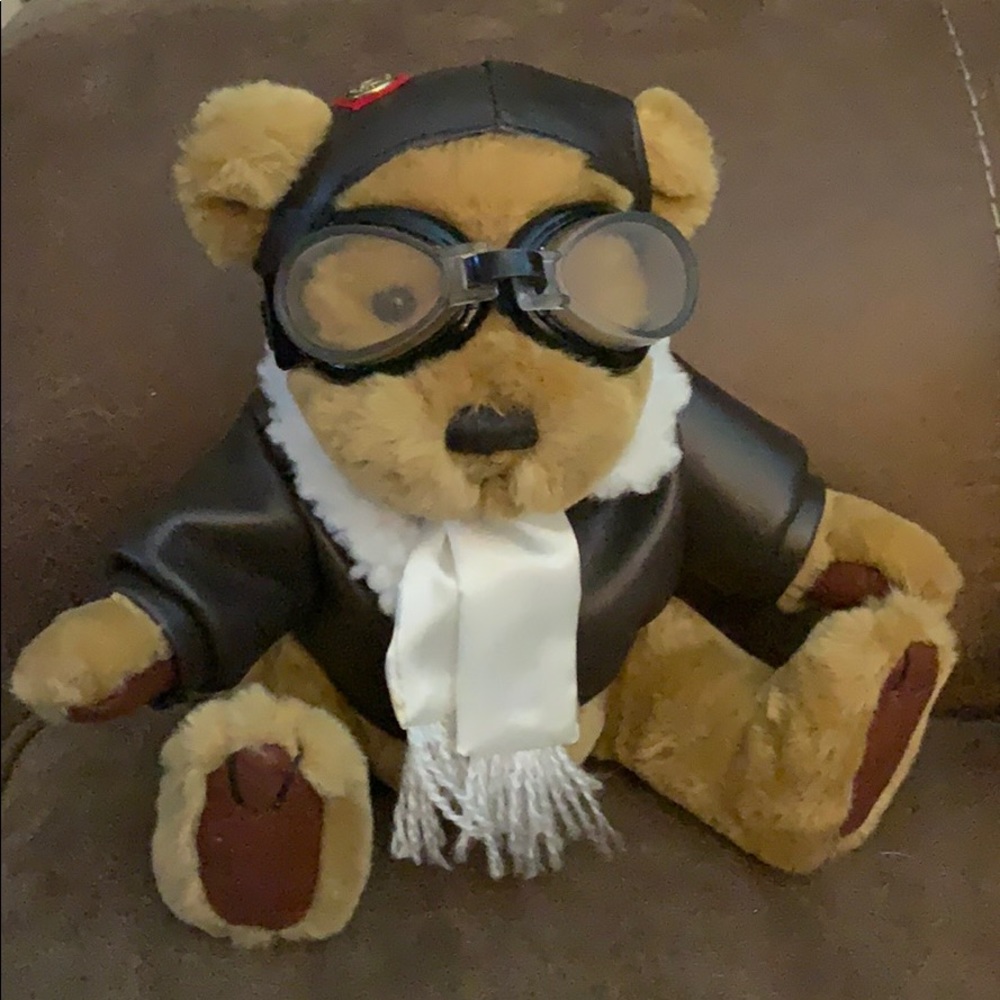Brass Button Collectable Bear